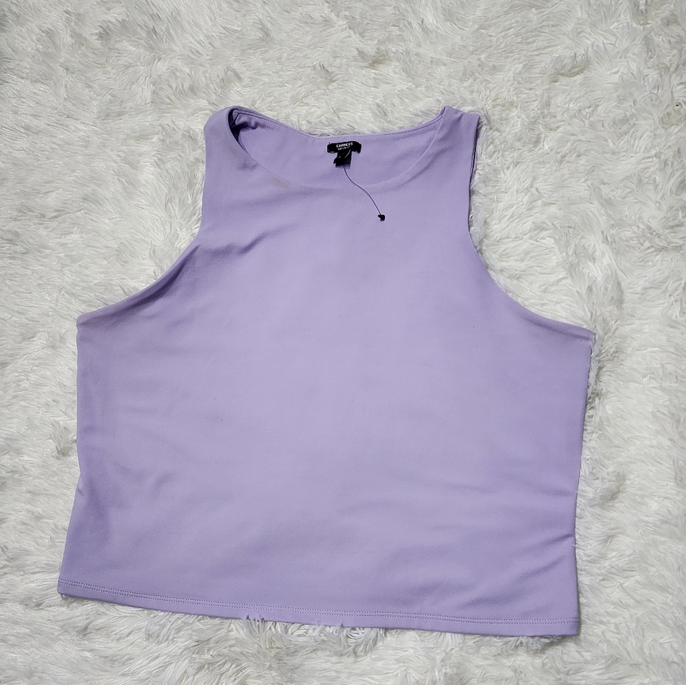 Lavender Sleeveless Women's Top